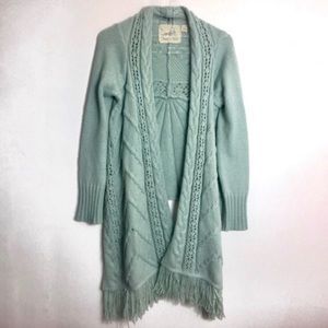 ANTHROPOLOGIE ANGELS OF THE NORTH ANAIS CARDIGAN